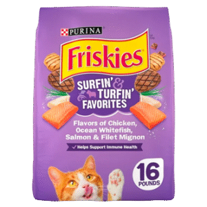 Purina Friskies Dry Cat Food for Adult Cats & Kittens, Surfin’ & Turfin (Copy)